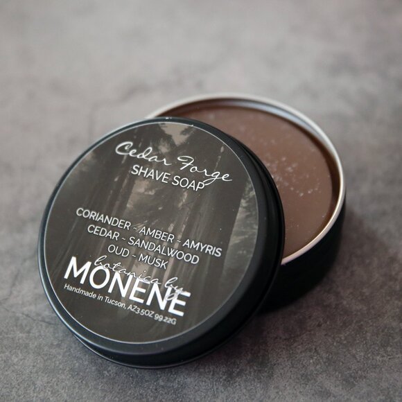Cedar Forge Scented Shave Soap - Picture 1 of 2